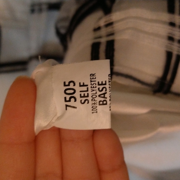 Plaid Embroidered Patterned Formal Dress - Picture 5 of 6